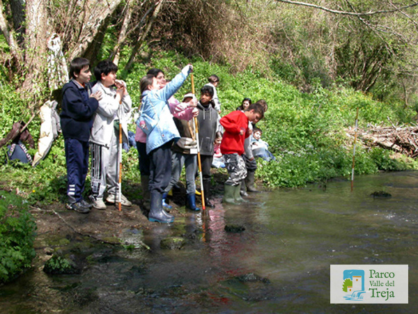 Educazione ambientale sul fiume - foto Nomos Trek
