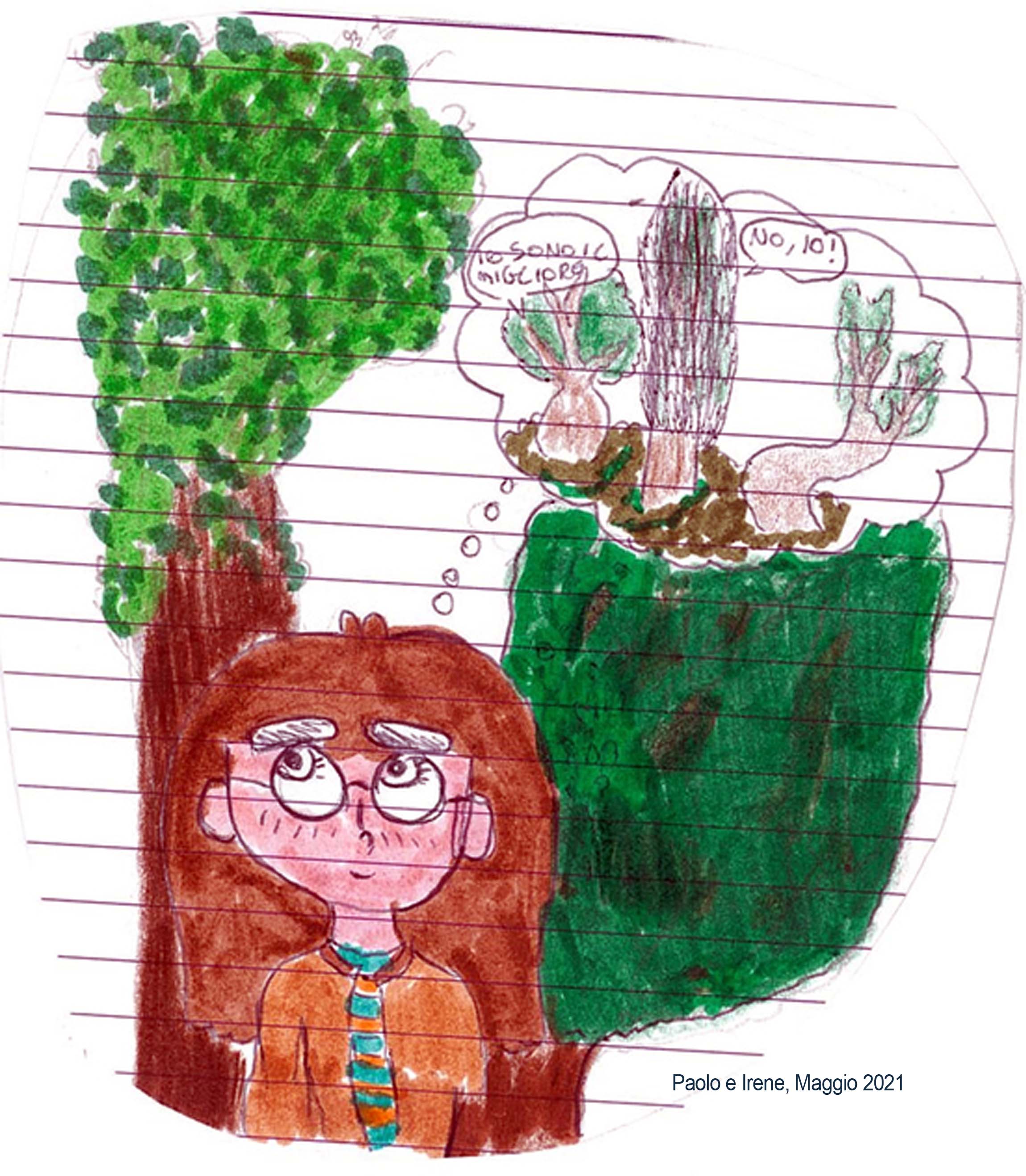 Gabi - disegno di Irene Mastrobattista