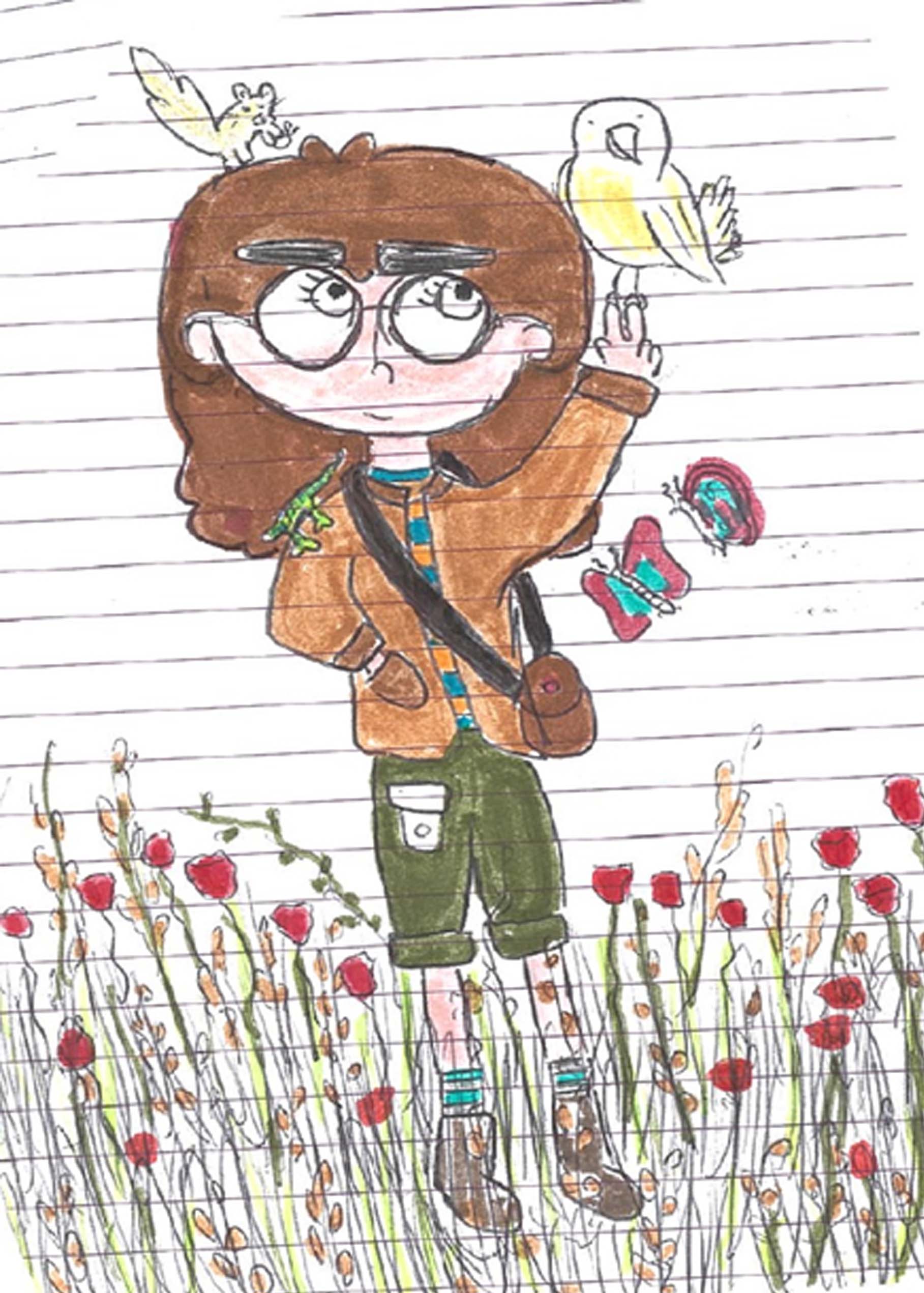 Gabi - disegno di Irene Mastrobattista