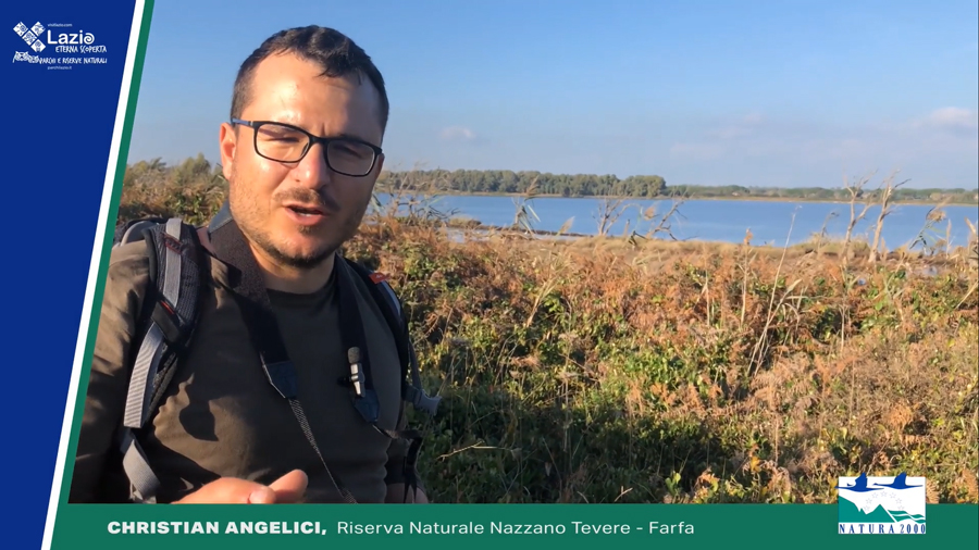 Con il naturalista Christian Angelici