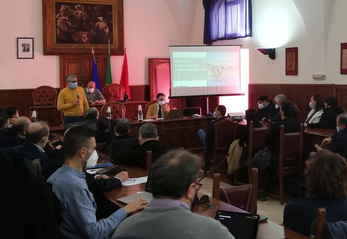 Riunione organizzativa della DMO (Destination Management Organization) del Lazio meridionale.