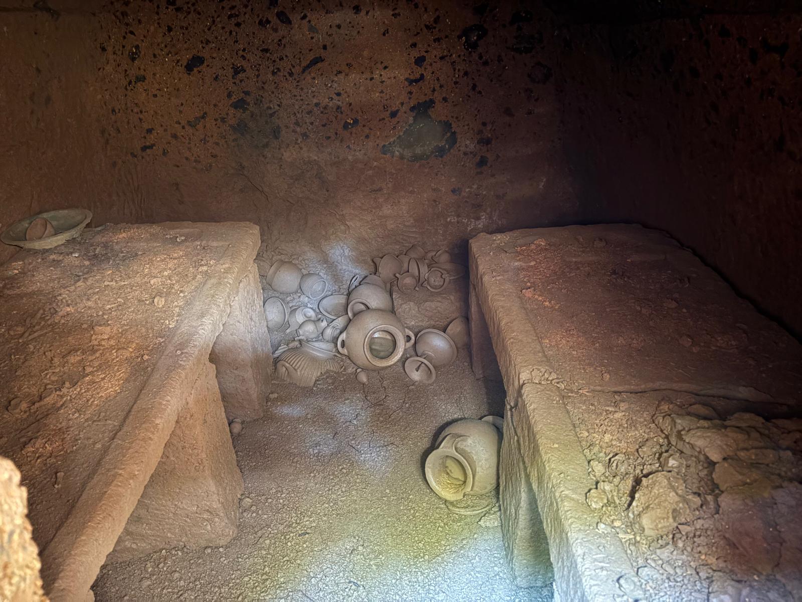 Eccezionale ritrovamento nell'area archeologica del Parco Marturanum