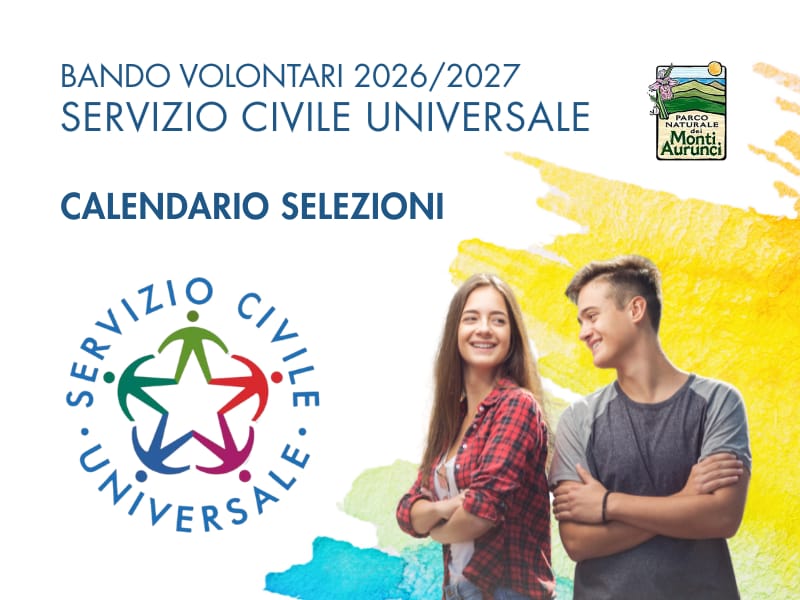 Calendario colloqui – Servizio Civile Universale 2026