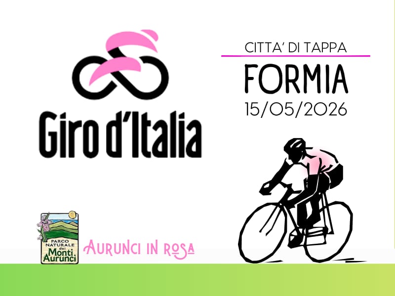 Gli Aurunci si tingono di rosa: il Giro attraversa la nostra storia, il nostro paesaggio, il nostro futuro.