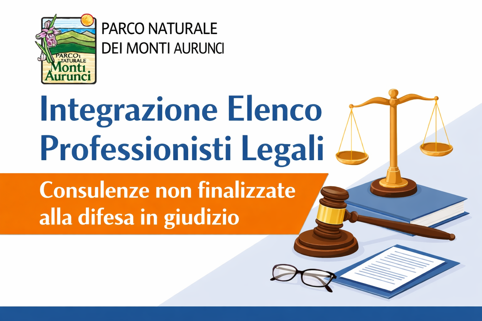 Integrazione Elenco Professionisti Legali – Consulenze non finalizzate alla difesa in giudizio