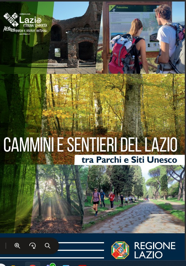 Cammino e sentieri del Lazio