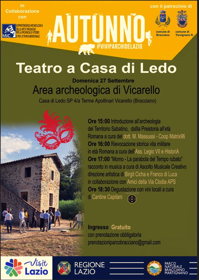 Teatro a casa di Ledo nelle terme apollinare di Vicarello
