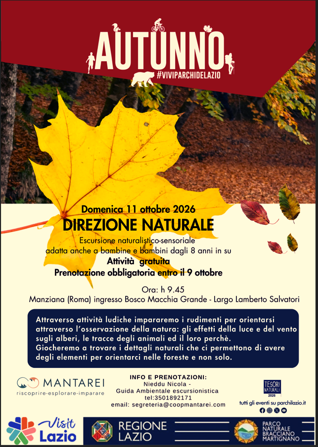 Direzione Naturale- TESORI NATURALI 2026