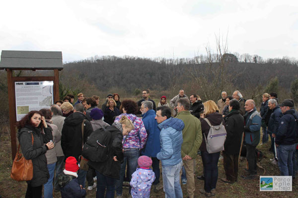 Uno dei gruppi di partecipanti alle visite guidate - foto Gianni Guaita