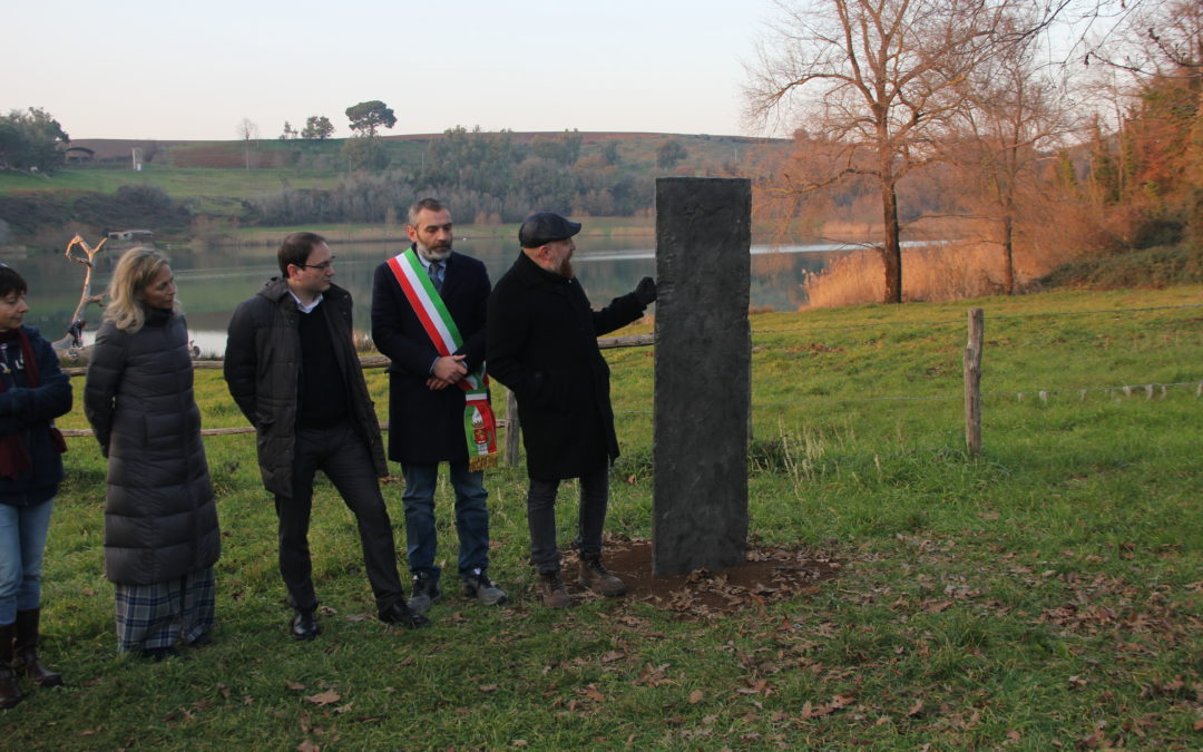 inaugurazione dell'istallazione " Mare "