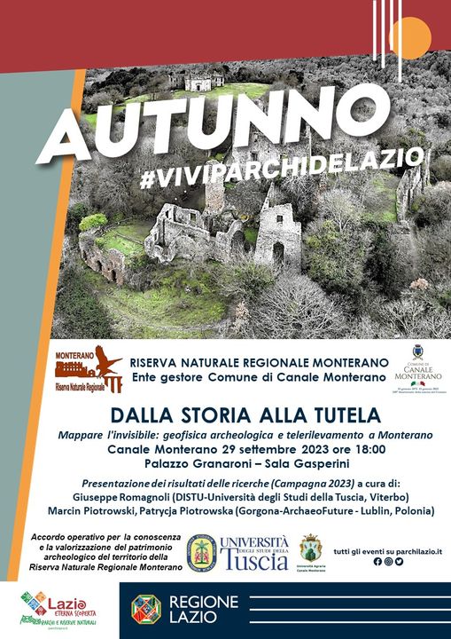 DALLA STORIA ALLA TUTELA<br /> Mappare l'invisibile: geofisica archeologica e telerilevamento a Monterano