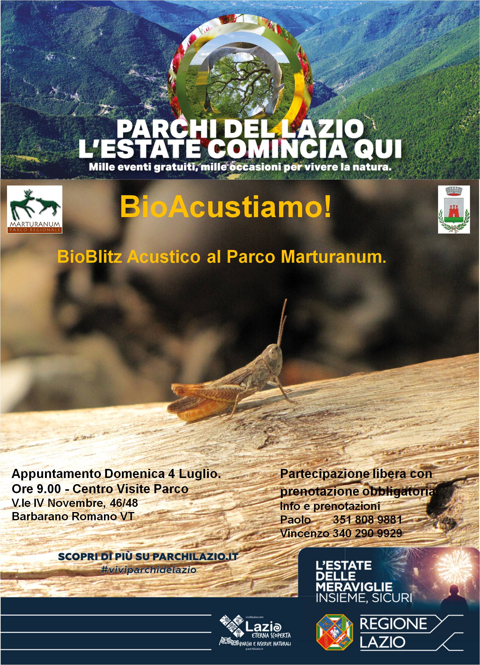 locandina della manifestazione