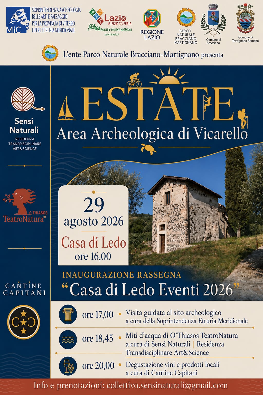 Casa di Ledo Eventi 2026