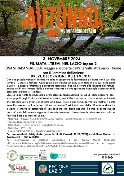 UNA STRADA VERDEBLU: viaggio e scoperta dell'alta Valle attraverso il fiume con il Cammino dell'Aniene