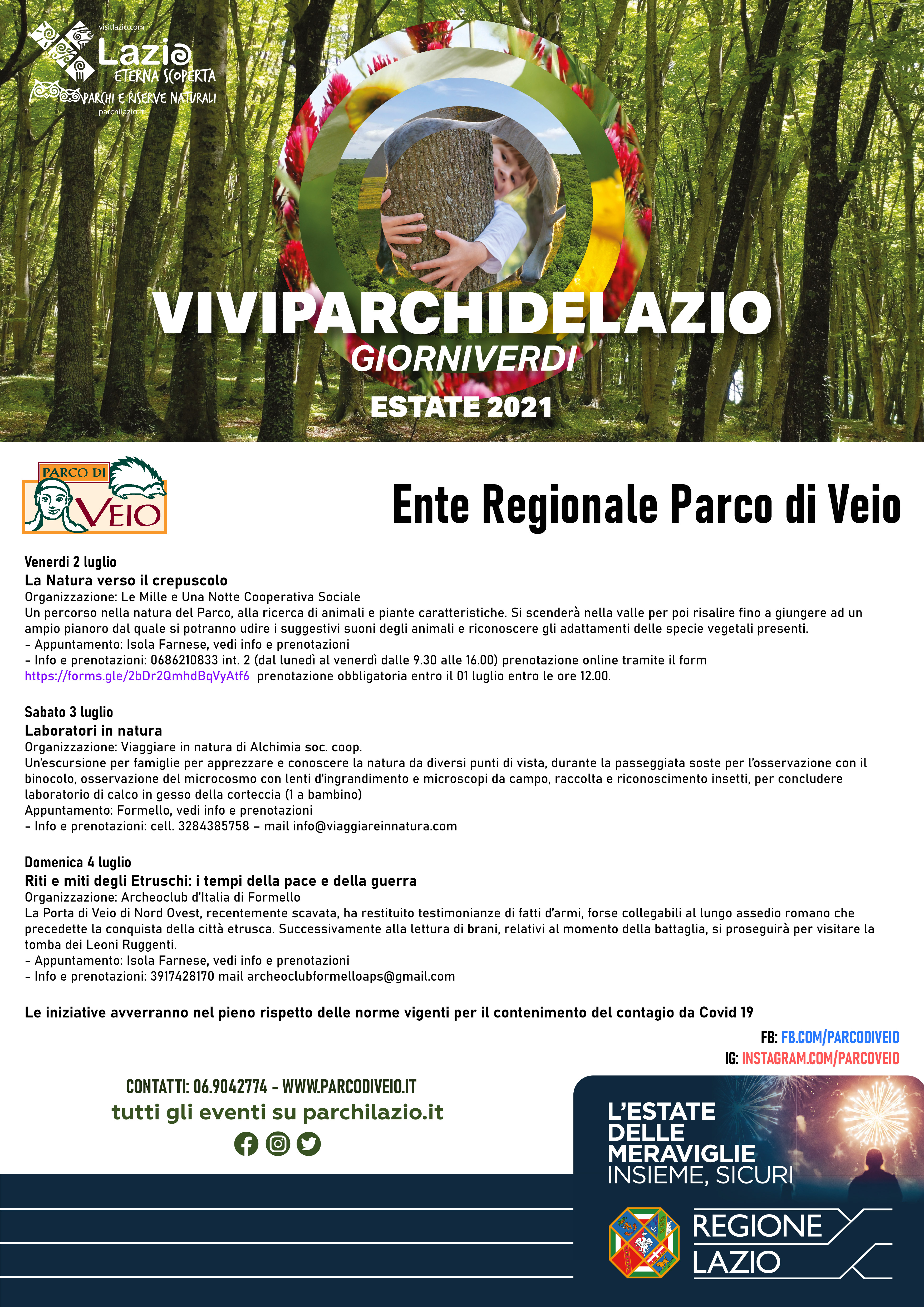 eventi 2,3,4 luglio