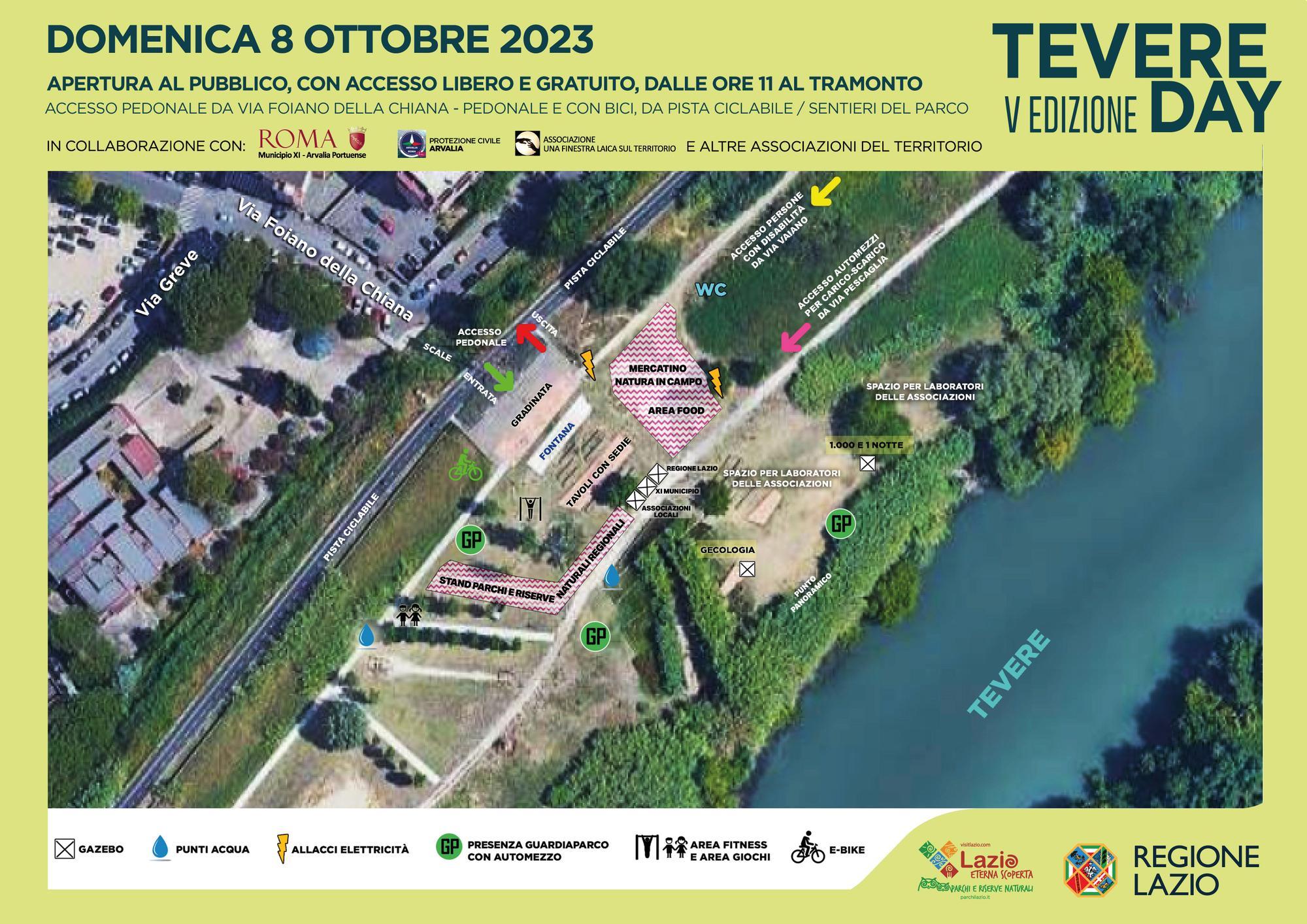 Mappa per i visitatori