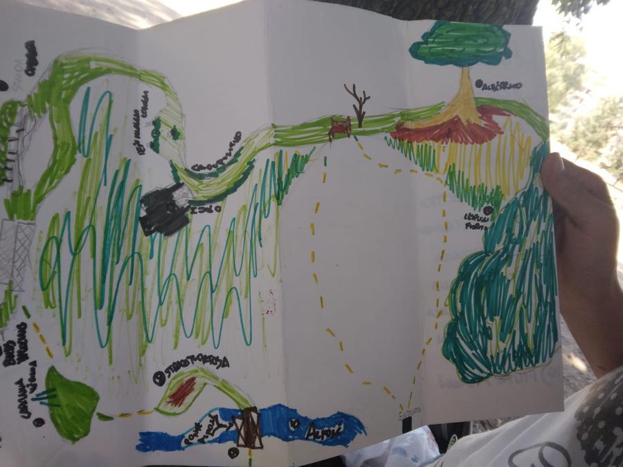 Una mappa del Parco - foto Meles Meles