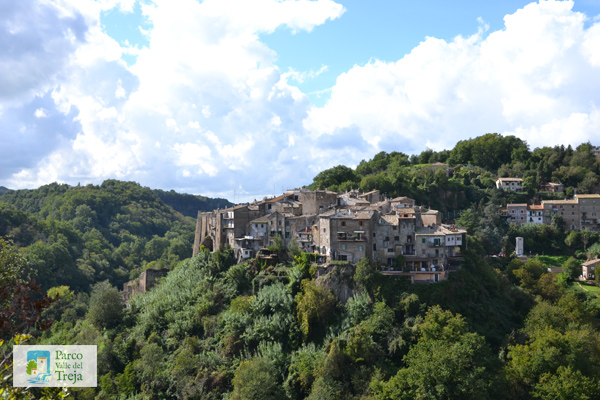 Il borgo di Mazzano Romano - foto Archivio Parco