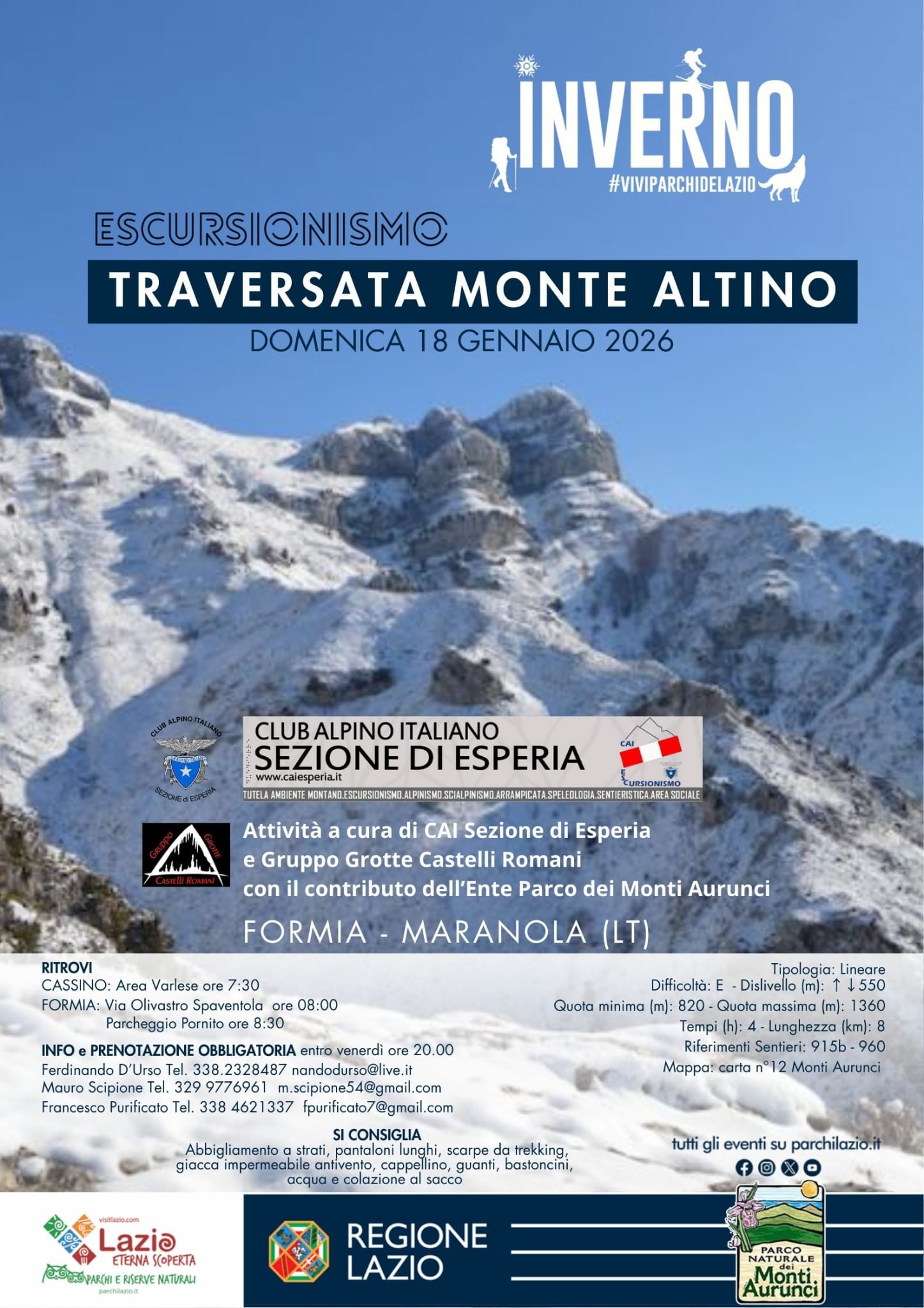 Traversata del Monte Altino
