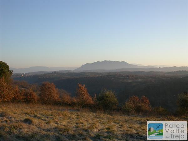 Il Soratte visto dal Parco - foto Archivio Parco