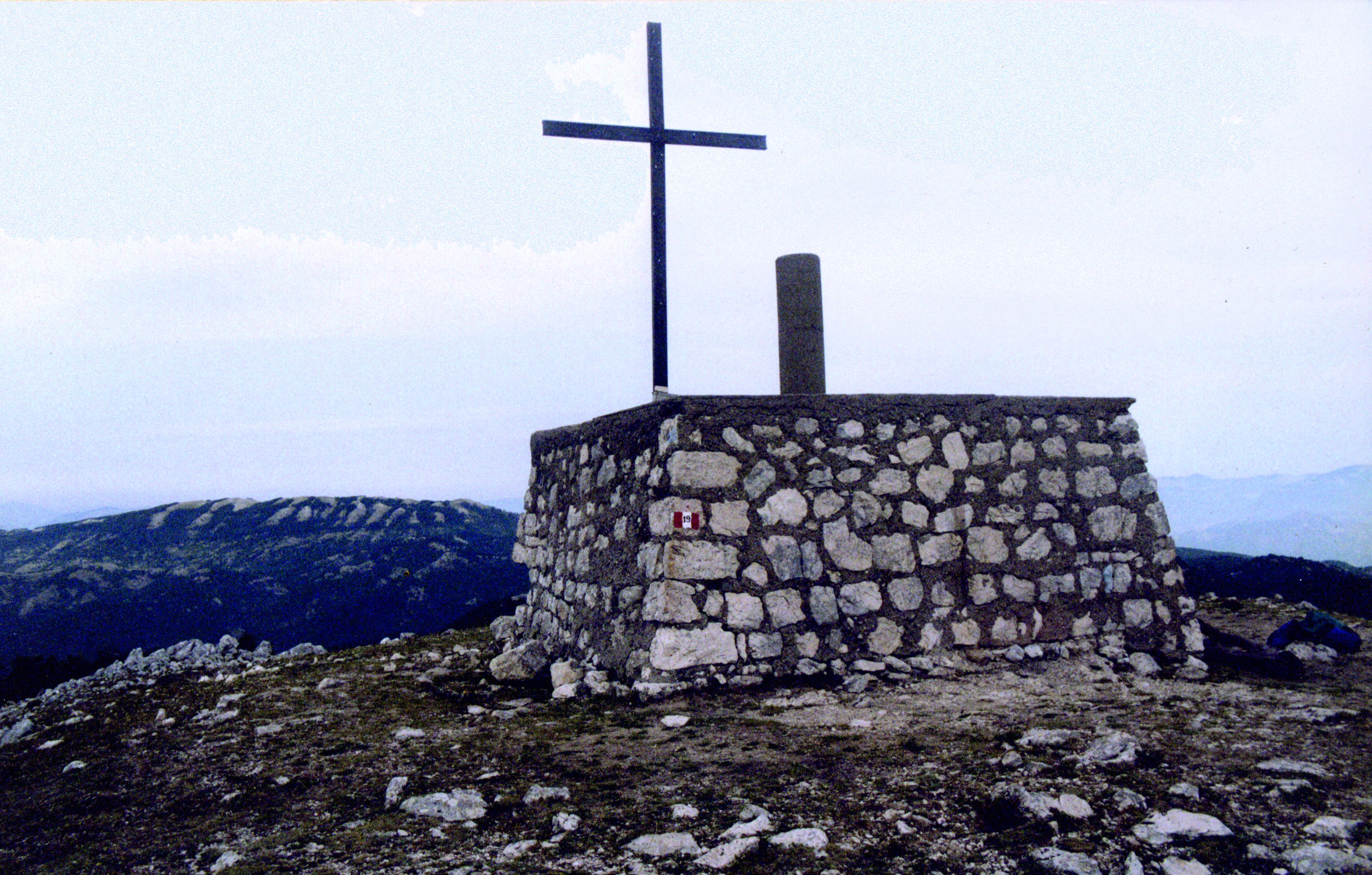 La vetta del Monte Gennaro