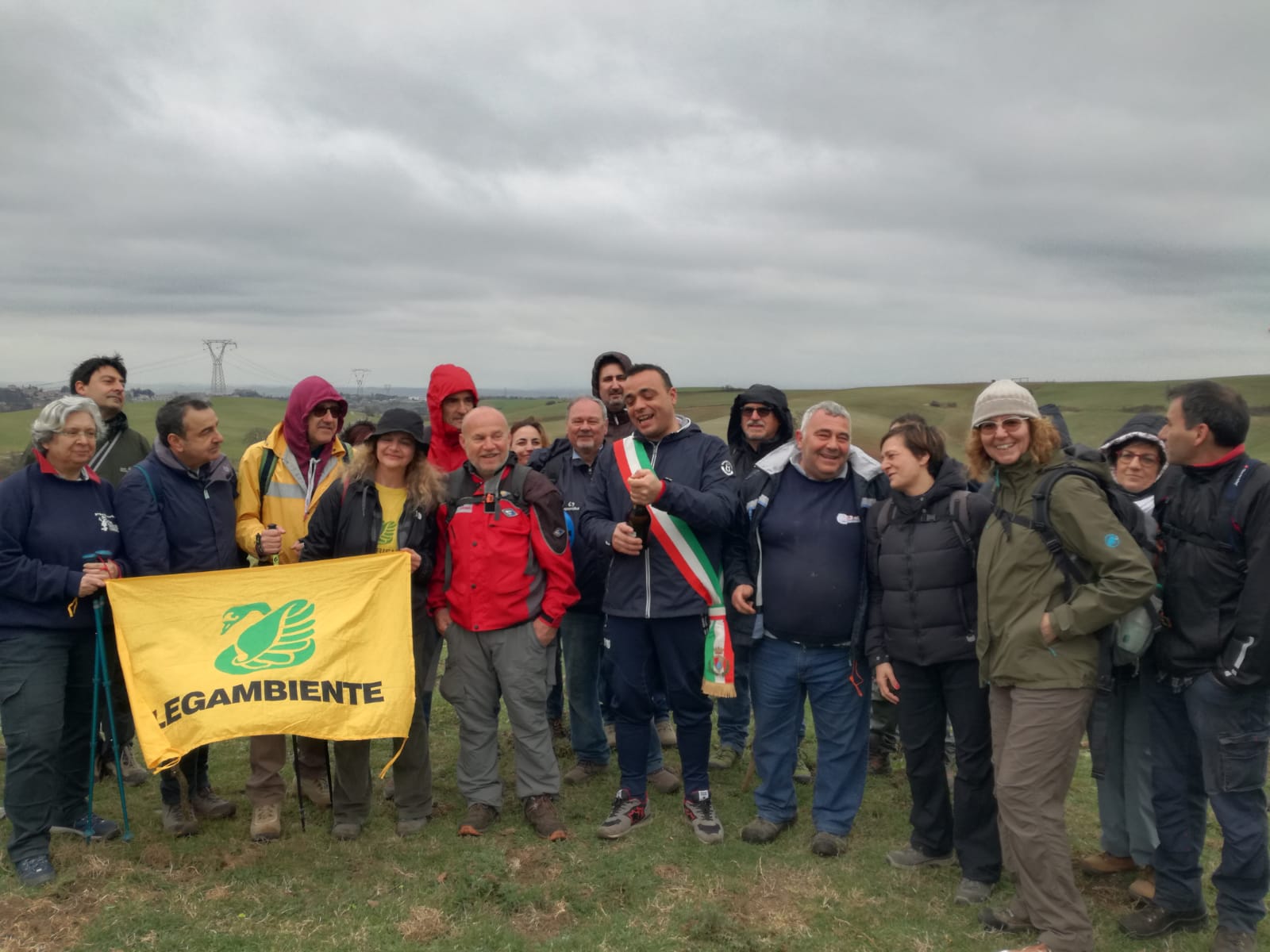 La manifestazione del Comune di Castelnuovo a Monte Gentile