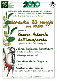 Inaugurazione del Giardino delle Sughere e del Sentiero del Picchio - R.N.R. Insugherata (RomaNatura)