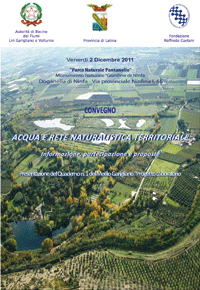 Convegno "Acqua e rete naturalistica territoriale. Informazione, partecipazione e proposte"