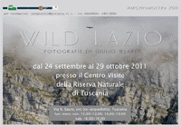 La mostra "Wild Lazio" di Giulio Ielardi nella Riserva Naturale di Tuscania