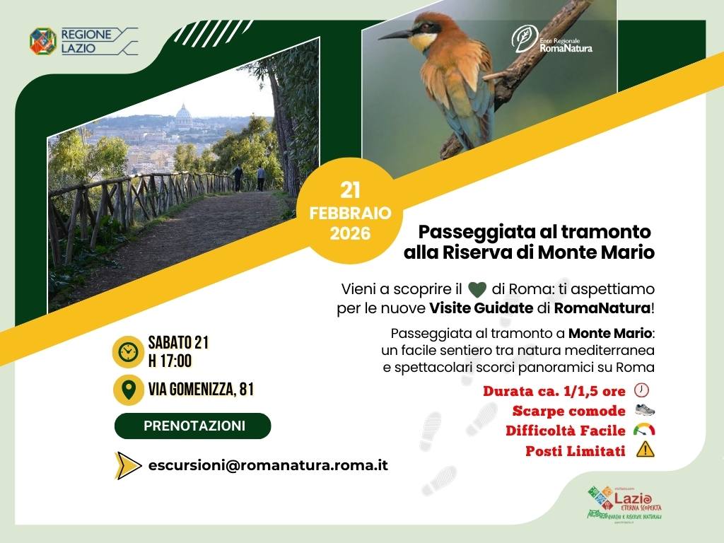 Passeggiata al Tramonto a Monte Mario