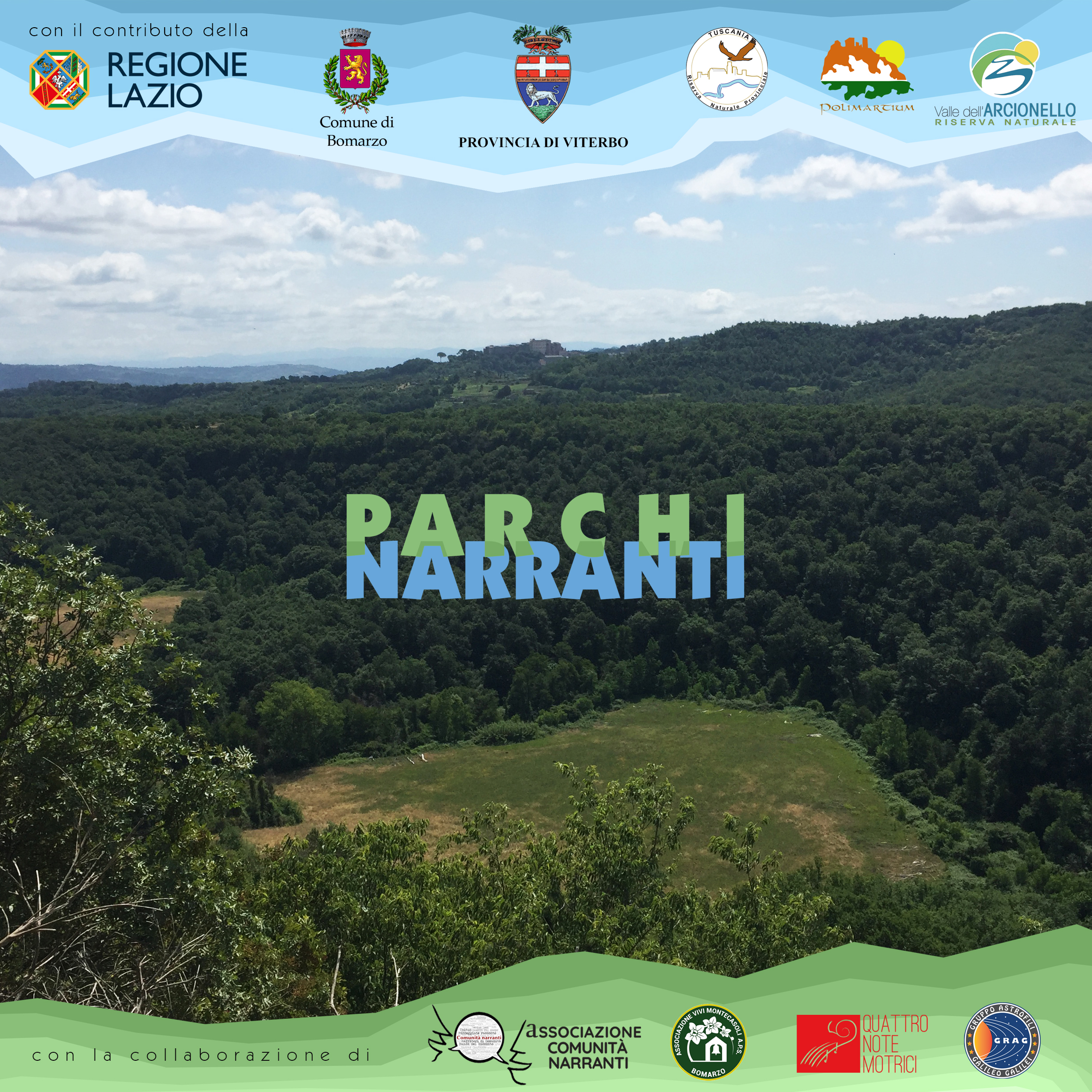 La Riserva Naturale Monte Casoli di Bomarzo compie 25 anni. Festeggiamo insieme con "Parchi Narranti"