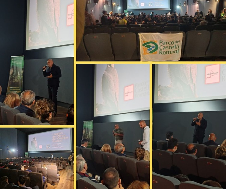 Il documentario "I Rapaci del Parco dei Castelli Romani" incanta gli studenti