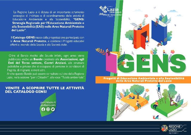 Educazione Ambientale e alla Sostenibilità: i BANDI GENS per Istituti scolastici e Società civile 2021/2022