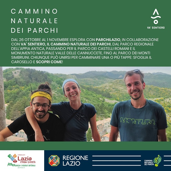 I sentieri della Natura - In cammino nelle aree naturali protette del Lazio