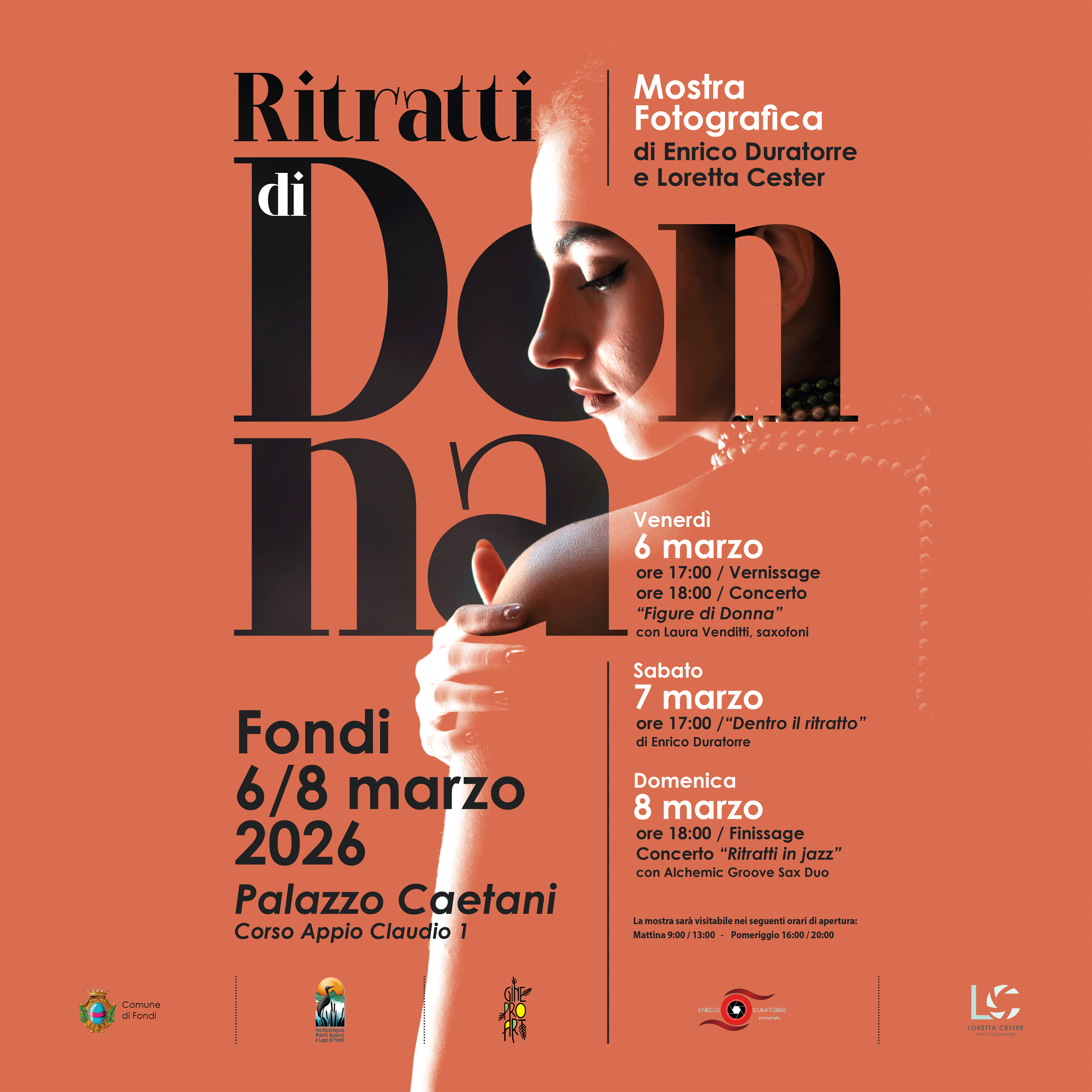 A Fondi "Ritratti di Donna" la mostra fotografica dedicata alla figura della donna ed ai suoi stati d'animo.