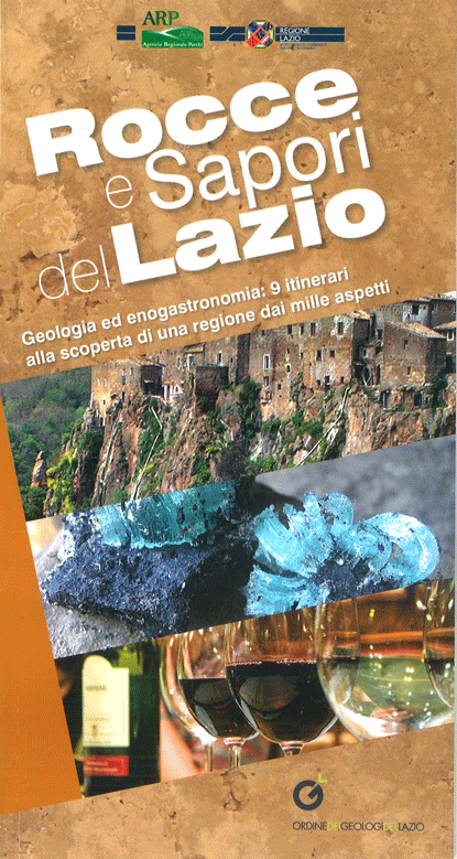 ROCCE e SAPORI del LAZIO. Geologia ed Enogastronomia