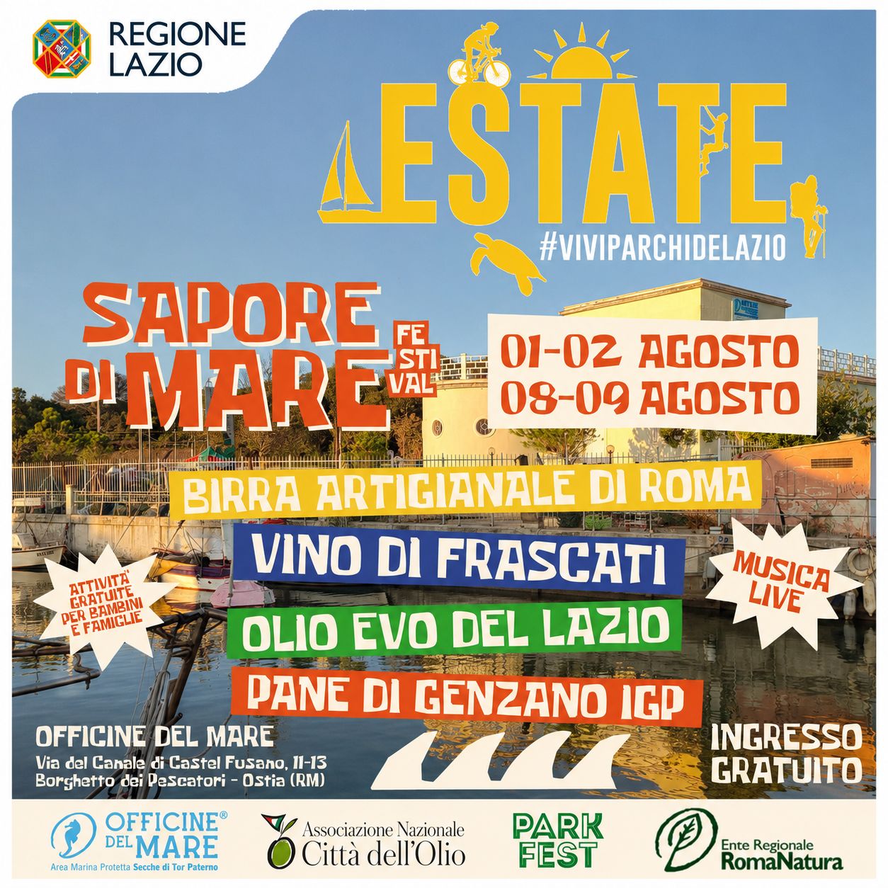 Sapore di Mare Festival 2026 alle Officine del Mare