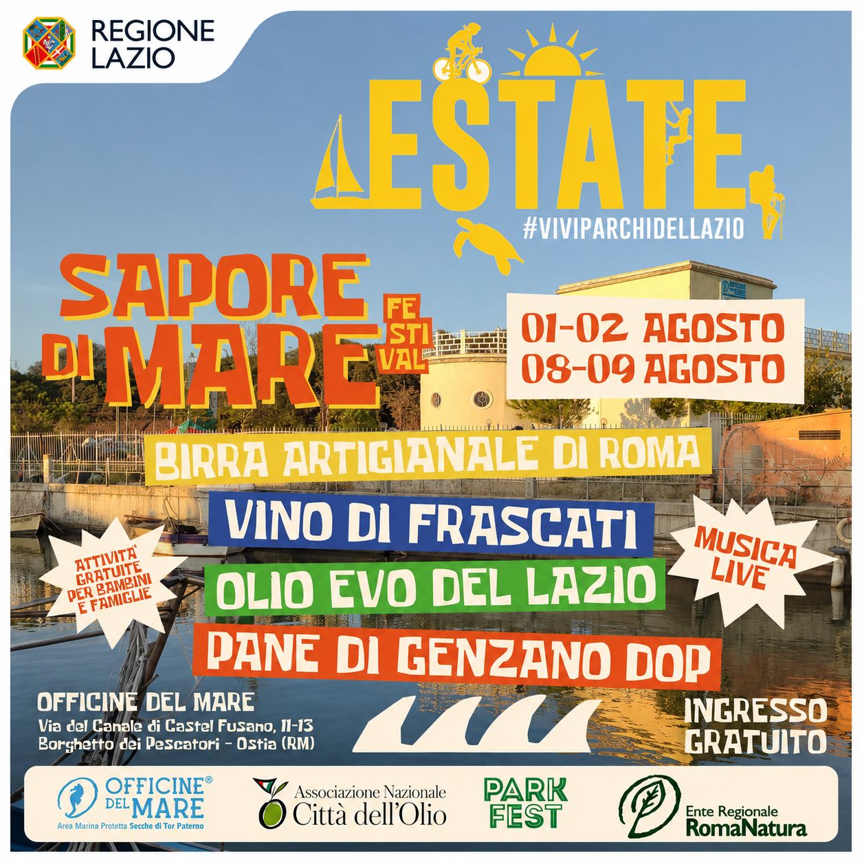 Sapore di Mare Festival 2026 alle Officine del Mare