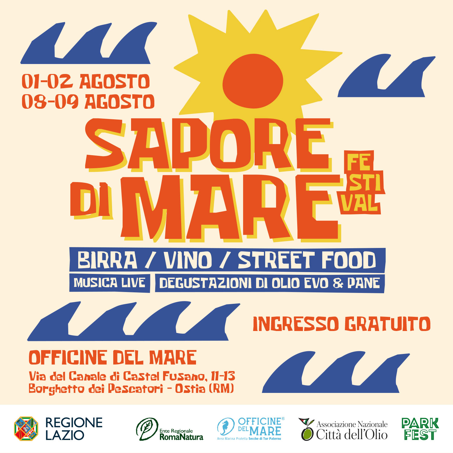 Sapore di Mare Festival 2026 alle Officine del Mare