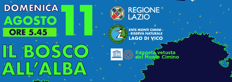 Il bosco all'alba: escursione nel sito UNESCO di Monte Cimino (Vt) alle prime luci del giorno