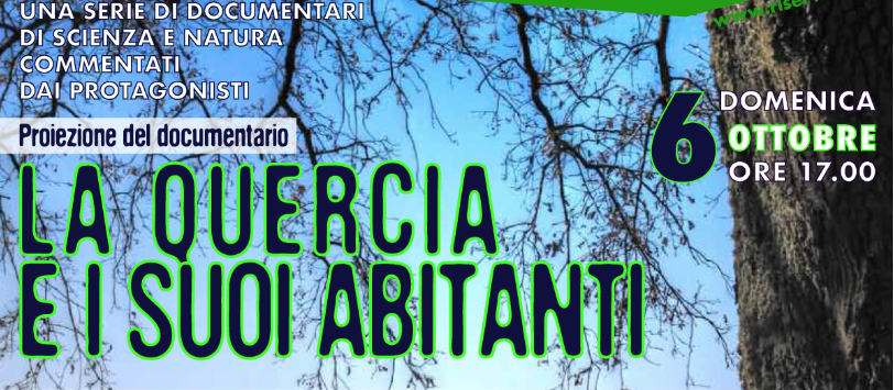 Cineforum con la Natura: terzo appuntamento a Viterbo con il film documentario "La quercia e i suoi abitanti"
