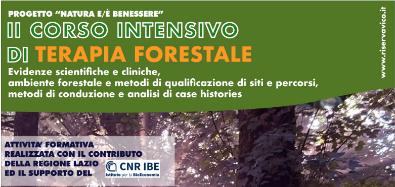 Progetto Natura e/è benessere: al via il II Corso di formazione sul benessere forestale