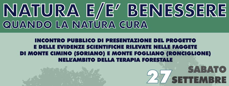 Le foreste curano: presentazione dei risultati scientifici delle ricerche del CNR sui Monti Cimini