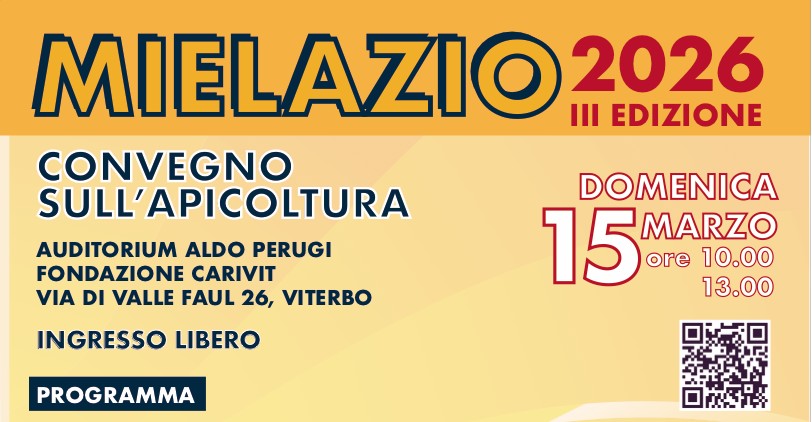 Un convegno sull'apicoltura a Viterbo