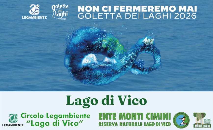 Incontro con la Goletta dei Laghi al Lago di Vico