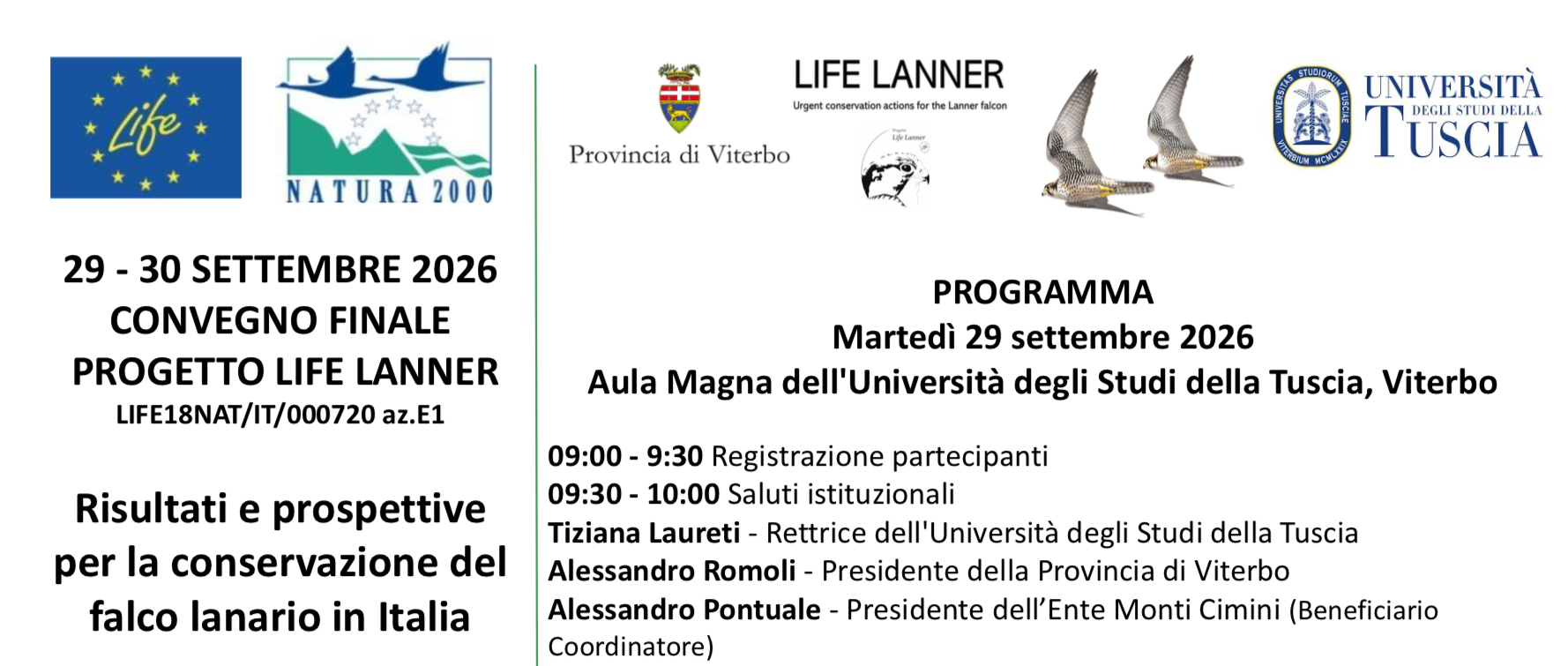 Si chiude il Progetto europeo LIFE LANNER