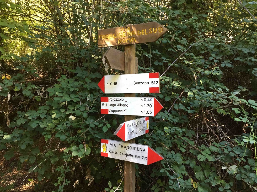 VF Via Francigena da Castel Gandolfo a Velletri