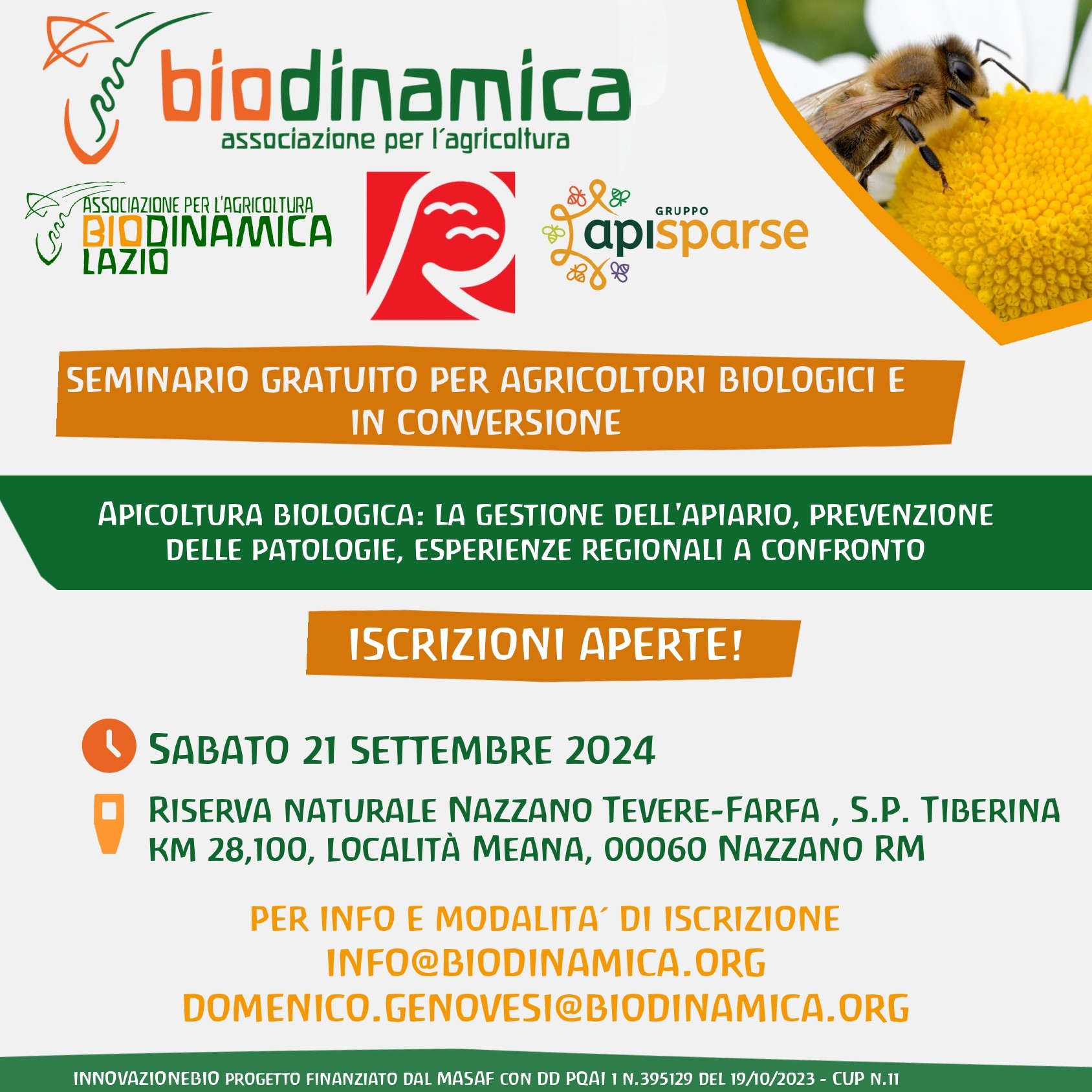 LABORATORIO APICOLTURA BIOLOGICA