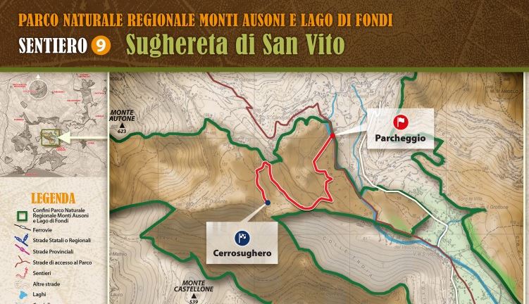 Sentieri Nella Sughereta Di Monte San Biagio