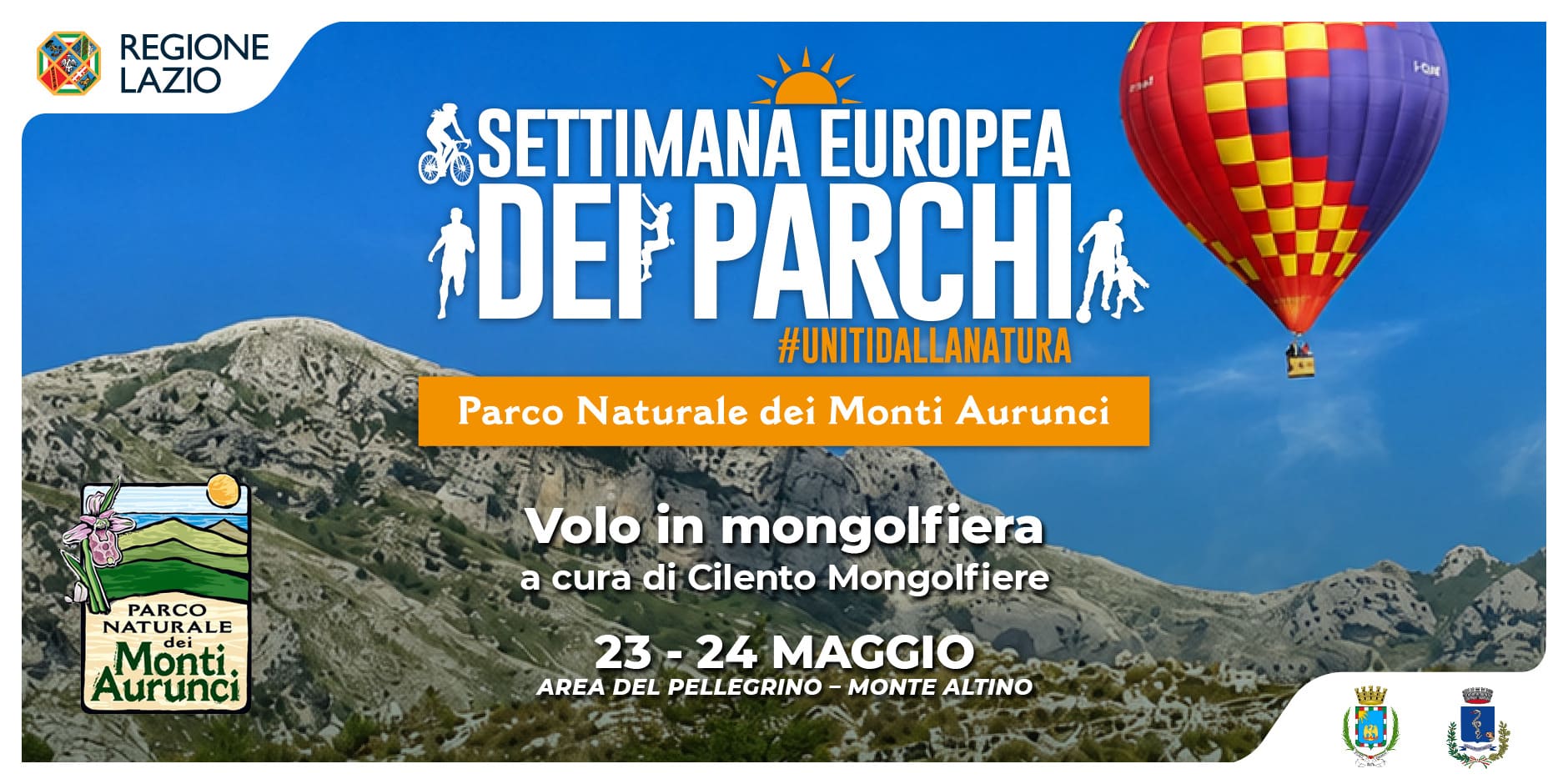 Settimana Europea dei Parchi 2026 - Un'esperienza unica sospesi tra cielo, mare e natura.